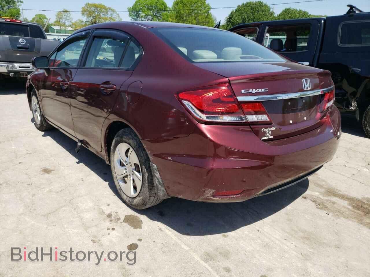 2014 HONDA CIVIC - VIN: 19XFB2F54EE027199 - Фото 3