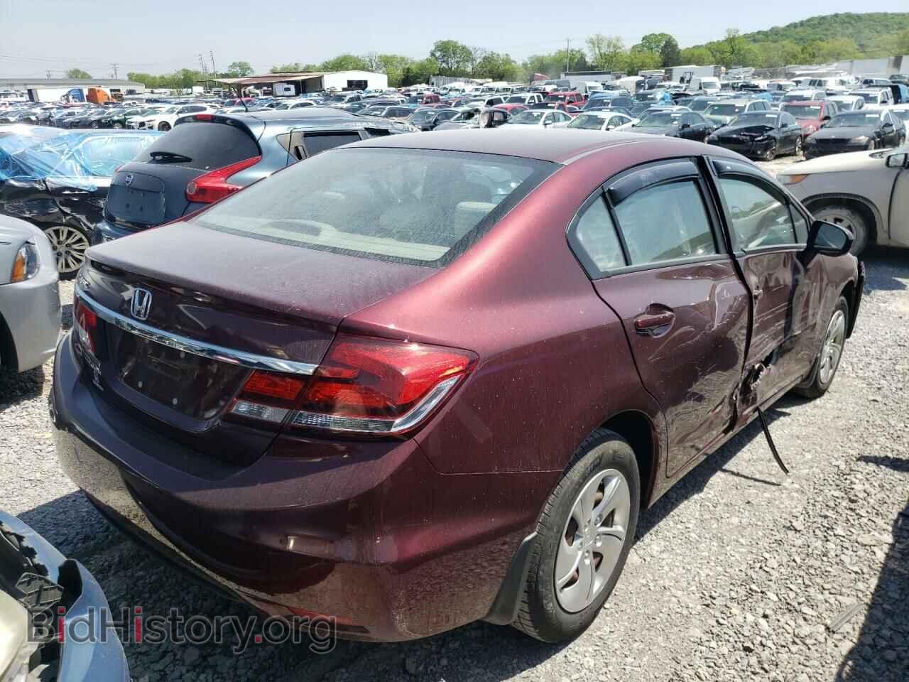 2014 HONDA CIVIC - VIN: 19XFB2F54EE027199 - Фото 4
