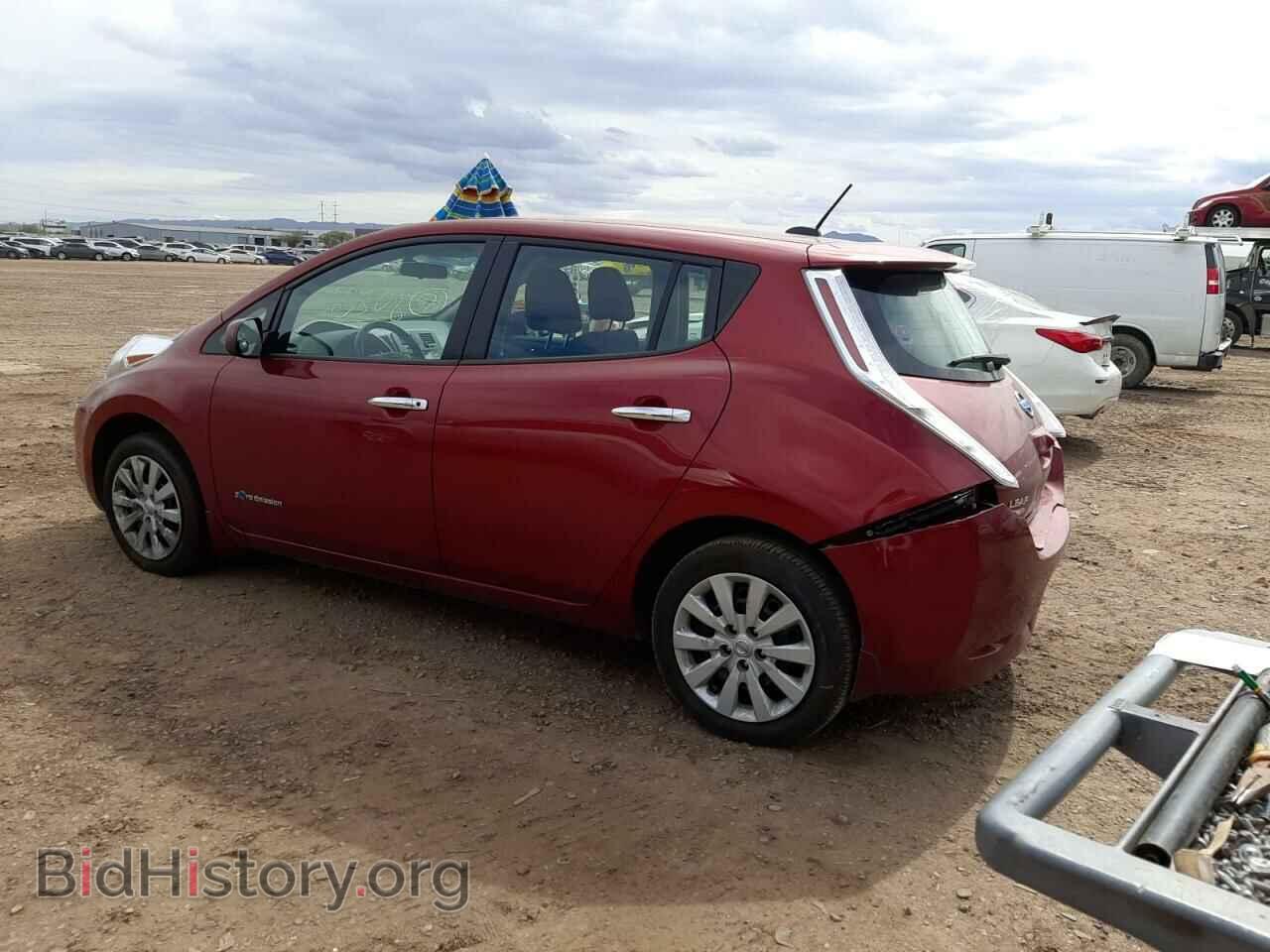 2015 NISSAN LEAF - VIN: 1N4AZ0CP1FC312439 - Фото 2