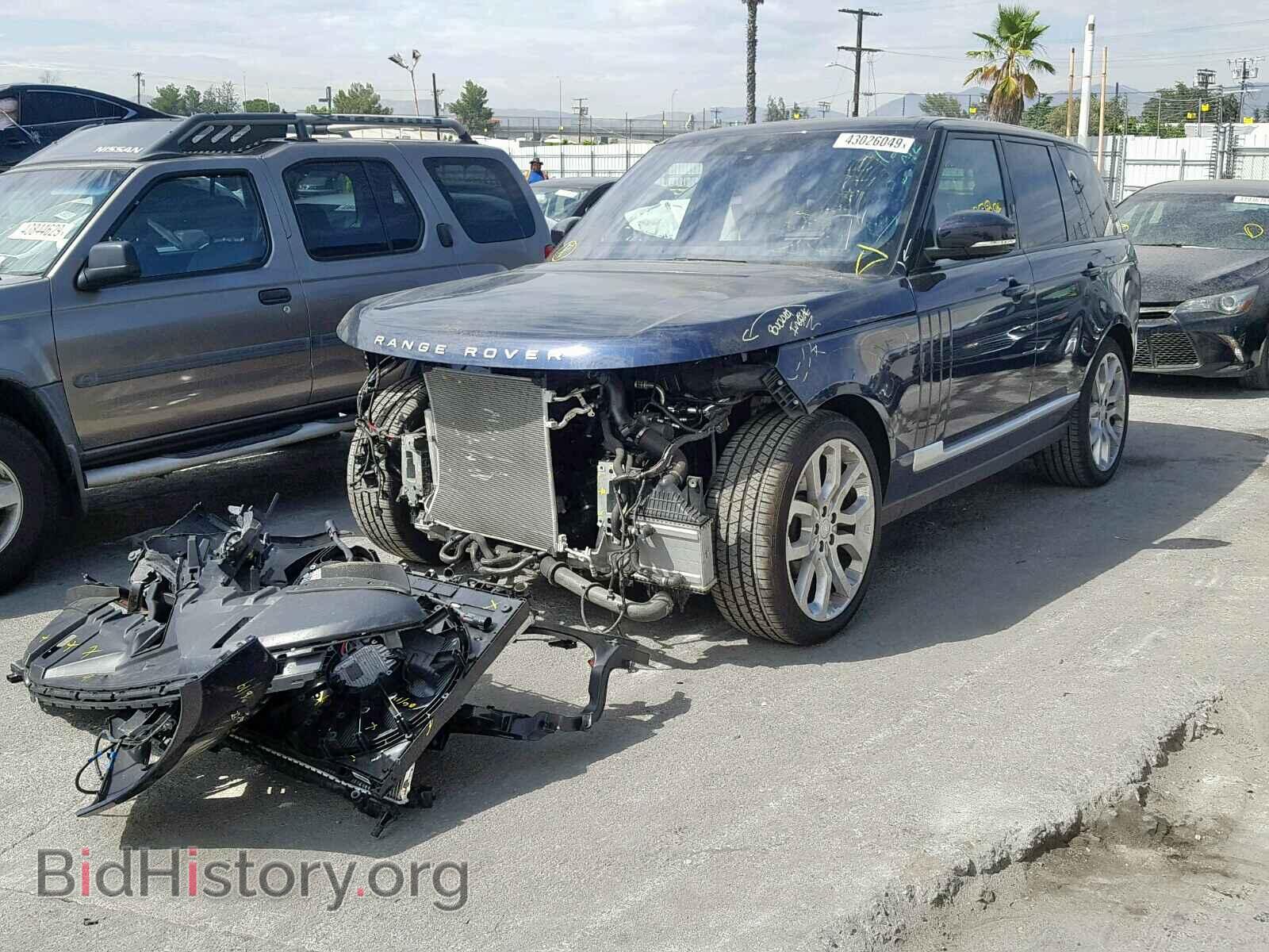 2017 LAND ROVER RANGE ROVE - VIN: SALGS2FK0HA364365 - Фото 2