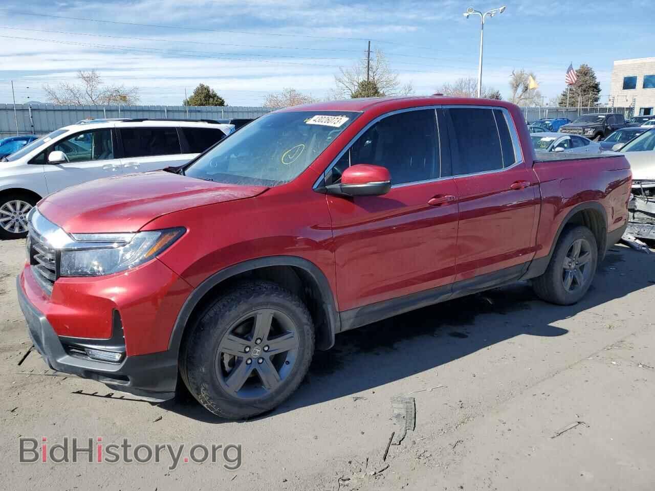 Фотография 5FPYK3F52MB007399 - HONDA RIDGELINE 2021