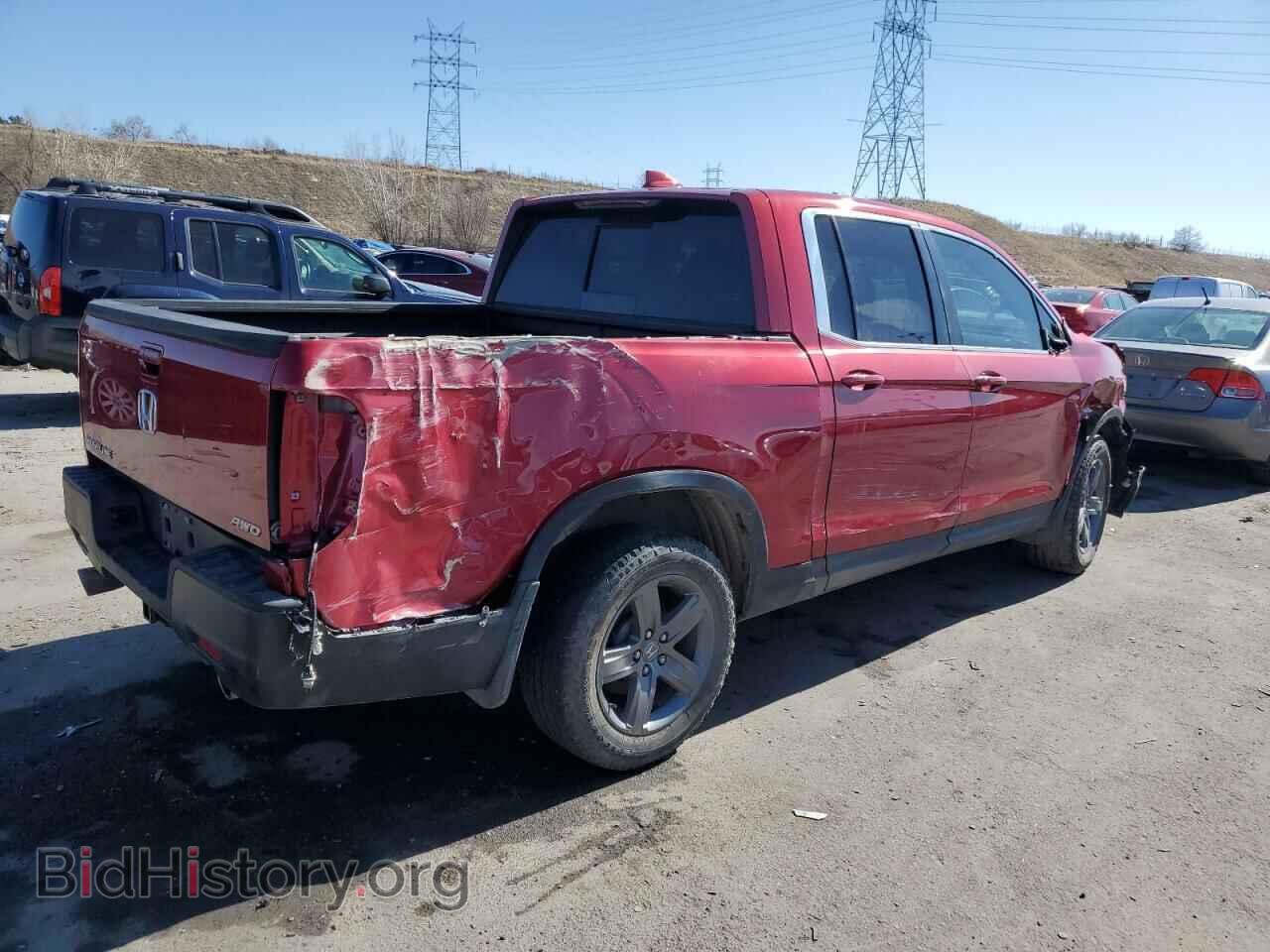 2021 HONDA RIDGELINE - VIN: 5FPYK3F52MB007399 - Фото 3