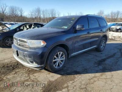 2014 Dodge DURANGO Limited, blue — VIN 1C4RDJDGXEC970856, Copart