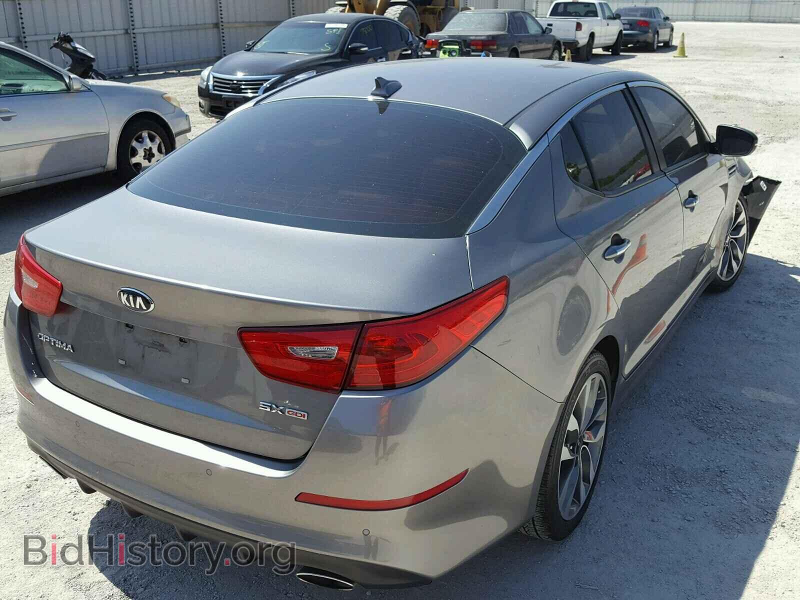 2014 KIA OPTIMA - VIN: 5XXGR4A79EG311665 - Фото 4