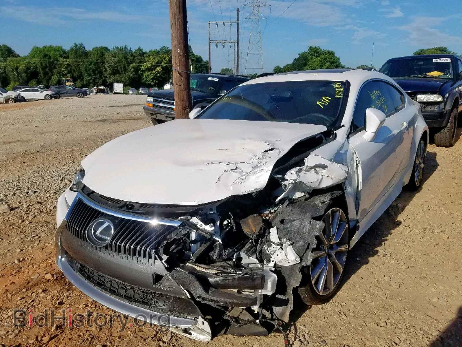 2015 LEXUS RC 350 - VIN: JTHHE5BC9F5000307 - Фото 2