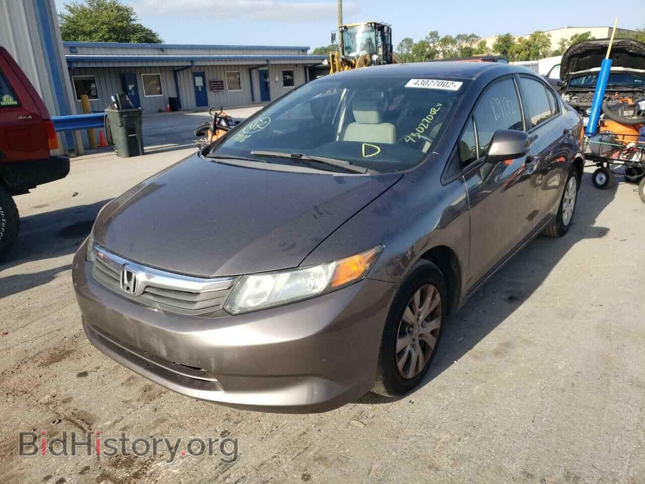 2012 HONDA CIVIC - VIN: 19XFB2F54CE024445 - Фото 2