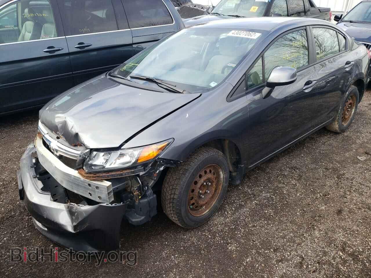 2012 HONDA CIVIC - VIN: 2HGFB2F43CH104252 - Photo 2
