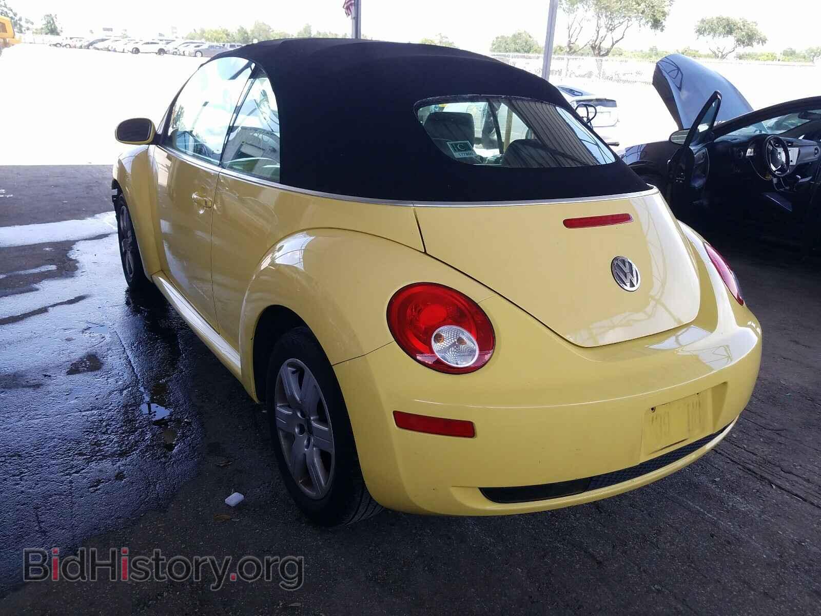 2007 VOLKSWAGEN BEETLE - VIN: 3VWPF31Y67M422751 - Фото 3