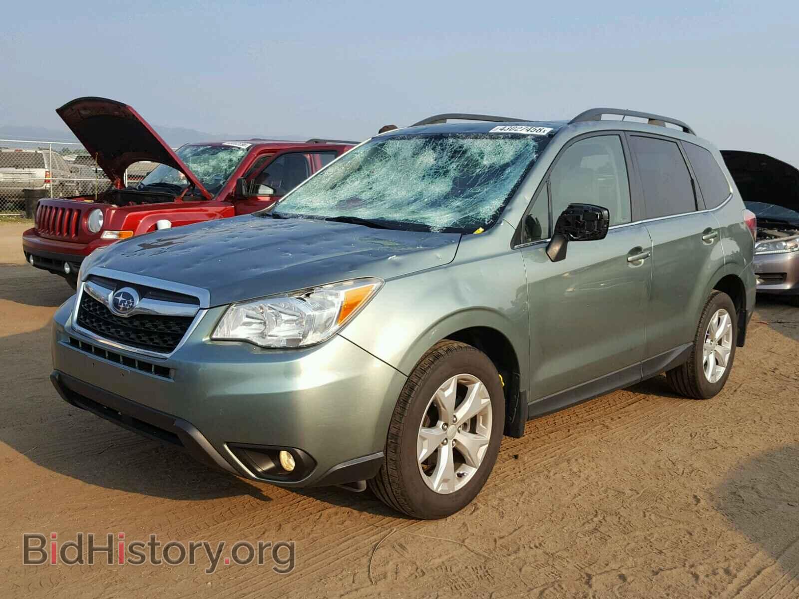 2014 SUBARU FORESTER - VIN: JF2SJAHC1EH492994 - Фото 2