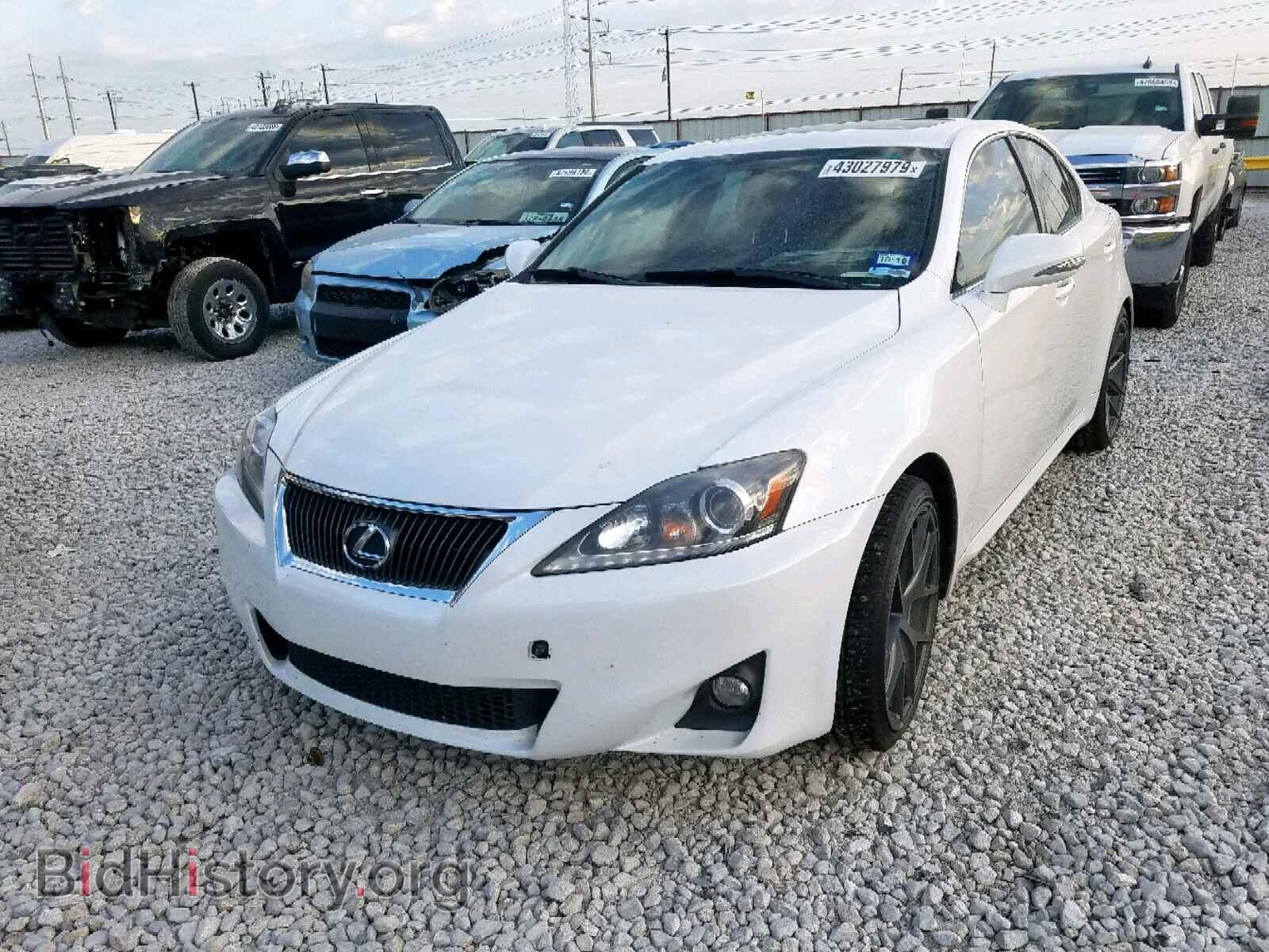 2011 LEXUS IS 250 - VIN: JTHBF5C29B5142255 - Фото 2