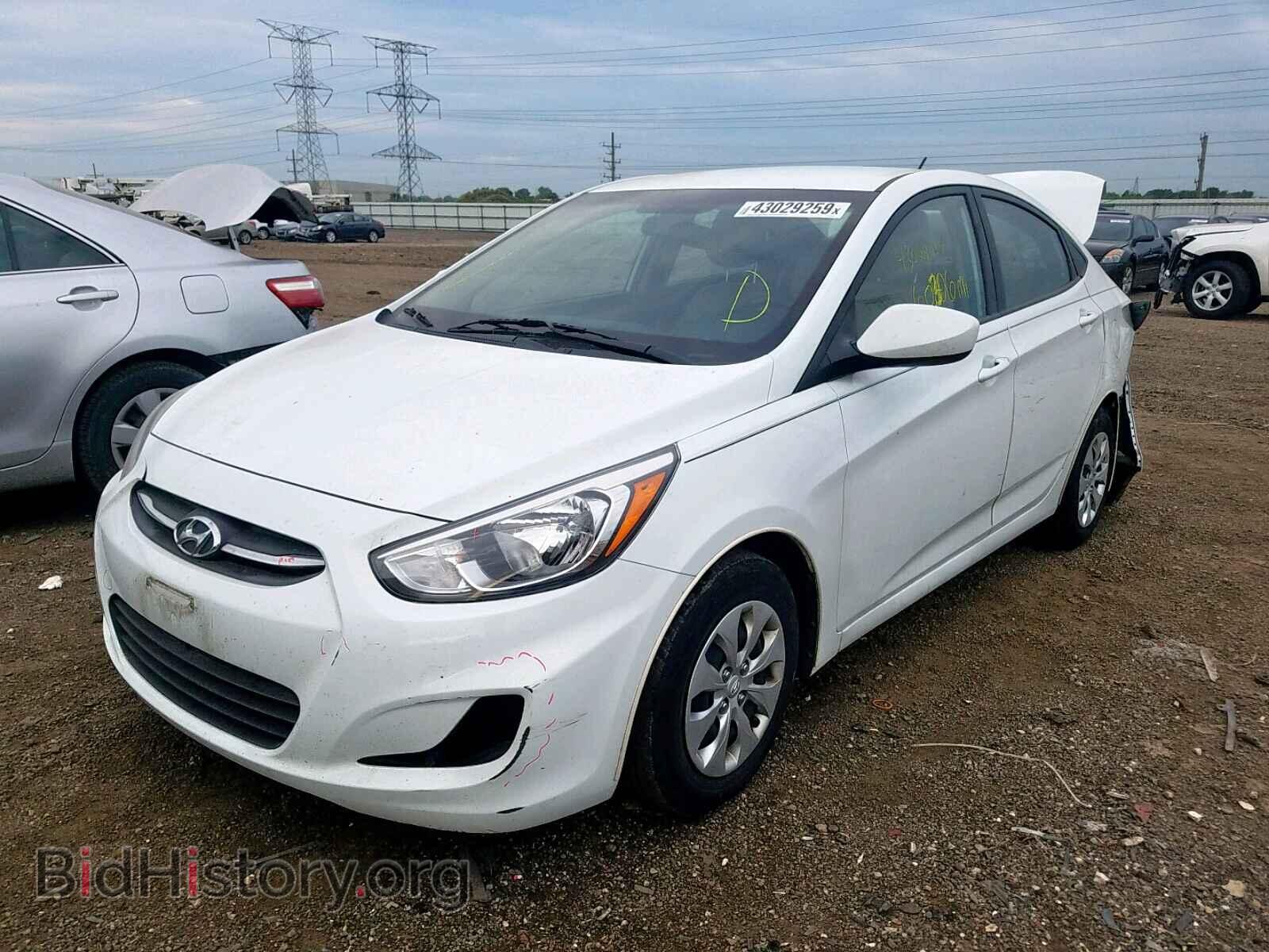 2016 HYUNDAI ACCENT - VIN: KMHCT4AE1GU063709 - Фото 2