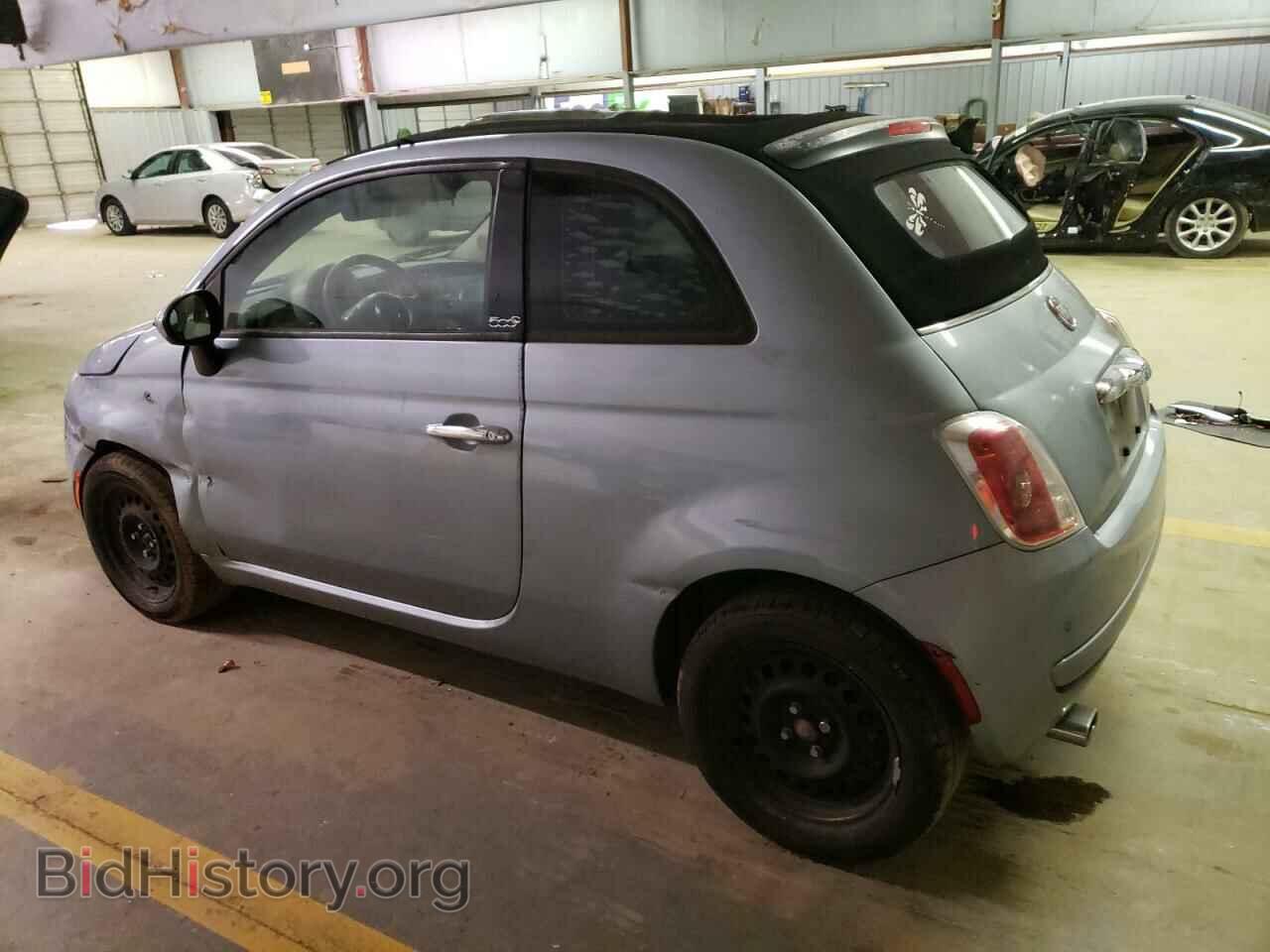 2013 FIAT 500 - VIN: 3C3CFFDR0DT514273 - Фото 2