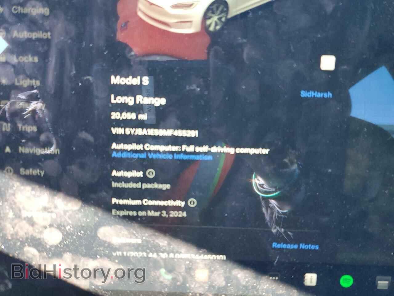 2021 TESLA MODEL S - VIN: 5YJSA1E59MF455291 - Photo 9