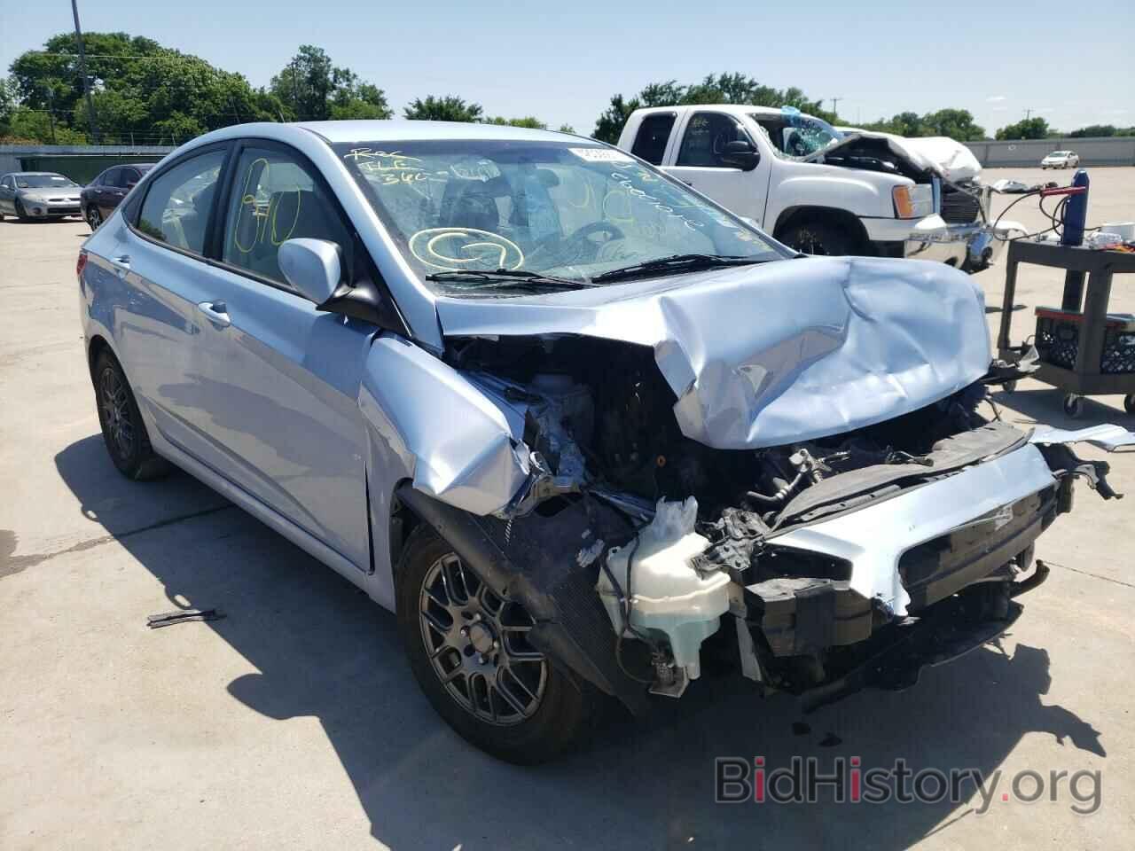 Photo KMHCT4AE0CU208037 - HYUNDAI ACCENT 2012