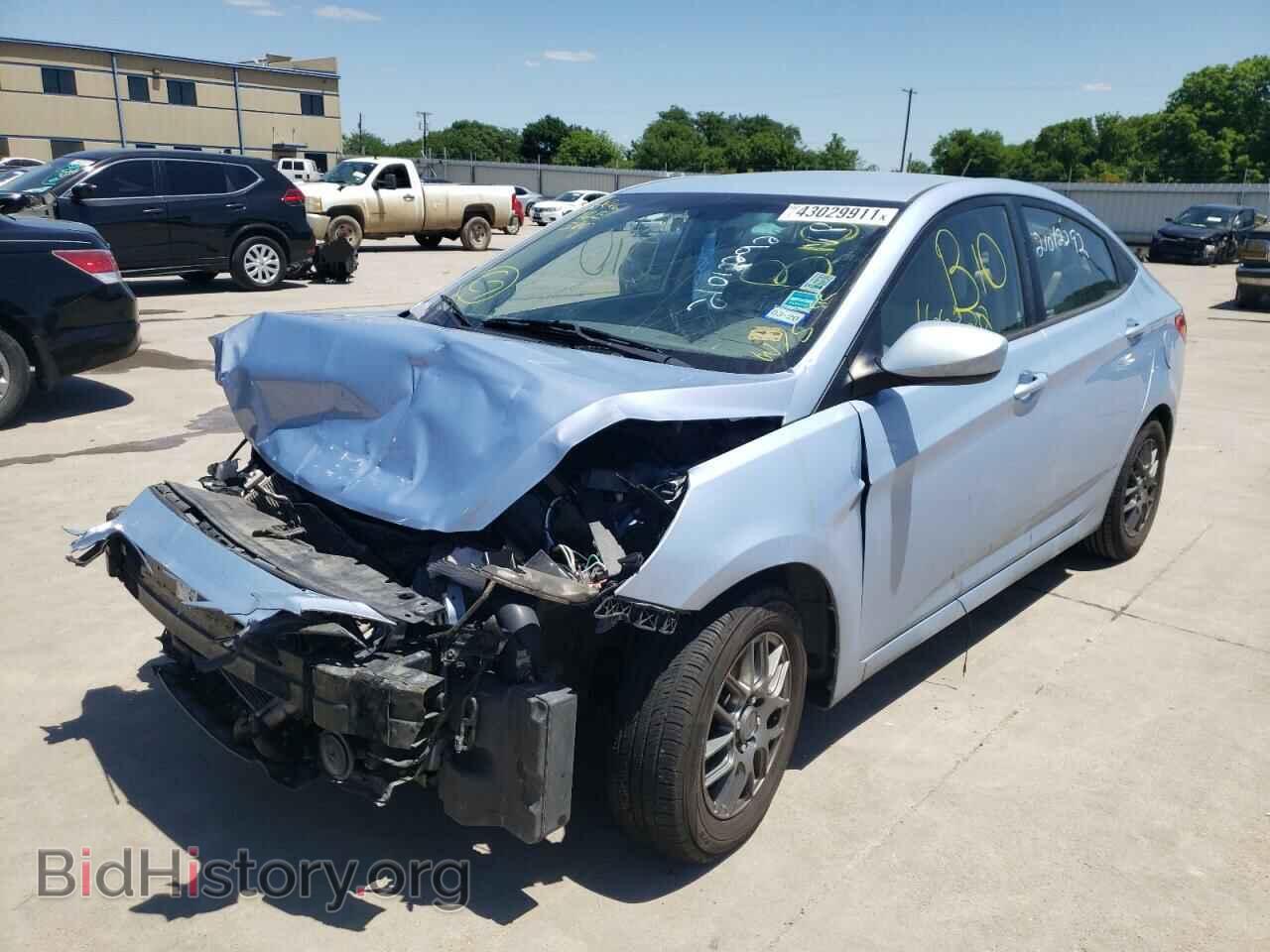 2012 HYUNDAI ACCENT - VIN: KMHCT4AE0CU208037 - Фото 2