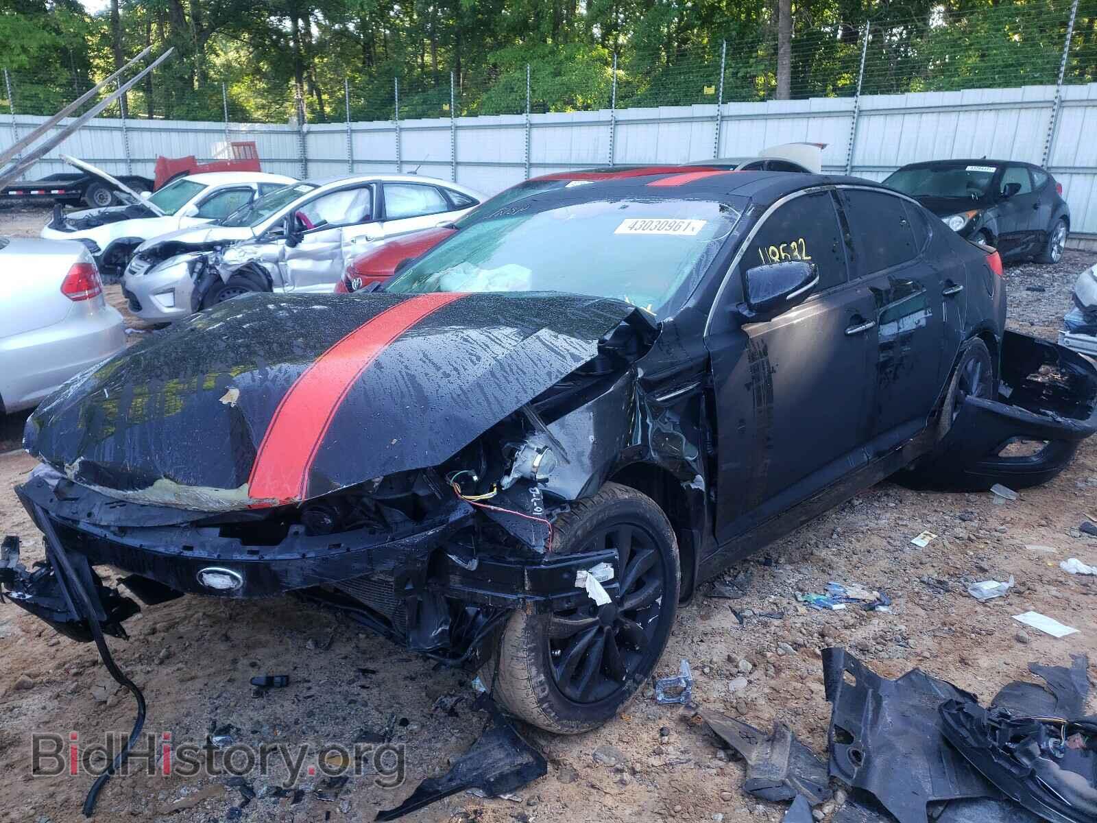 2014 KIA OPTIMA - VIN: 5XXGN4A73EG281784 - Фото 2