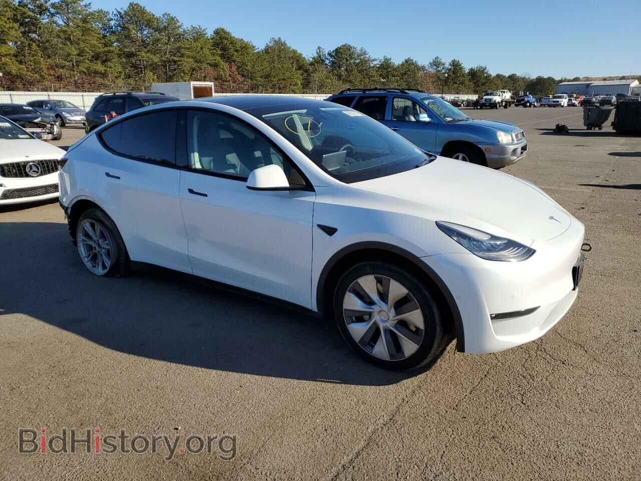 2021 TESLA MODEL Y - VIN: 5YJYGDEE0MF106076 - Фото 4