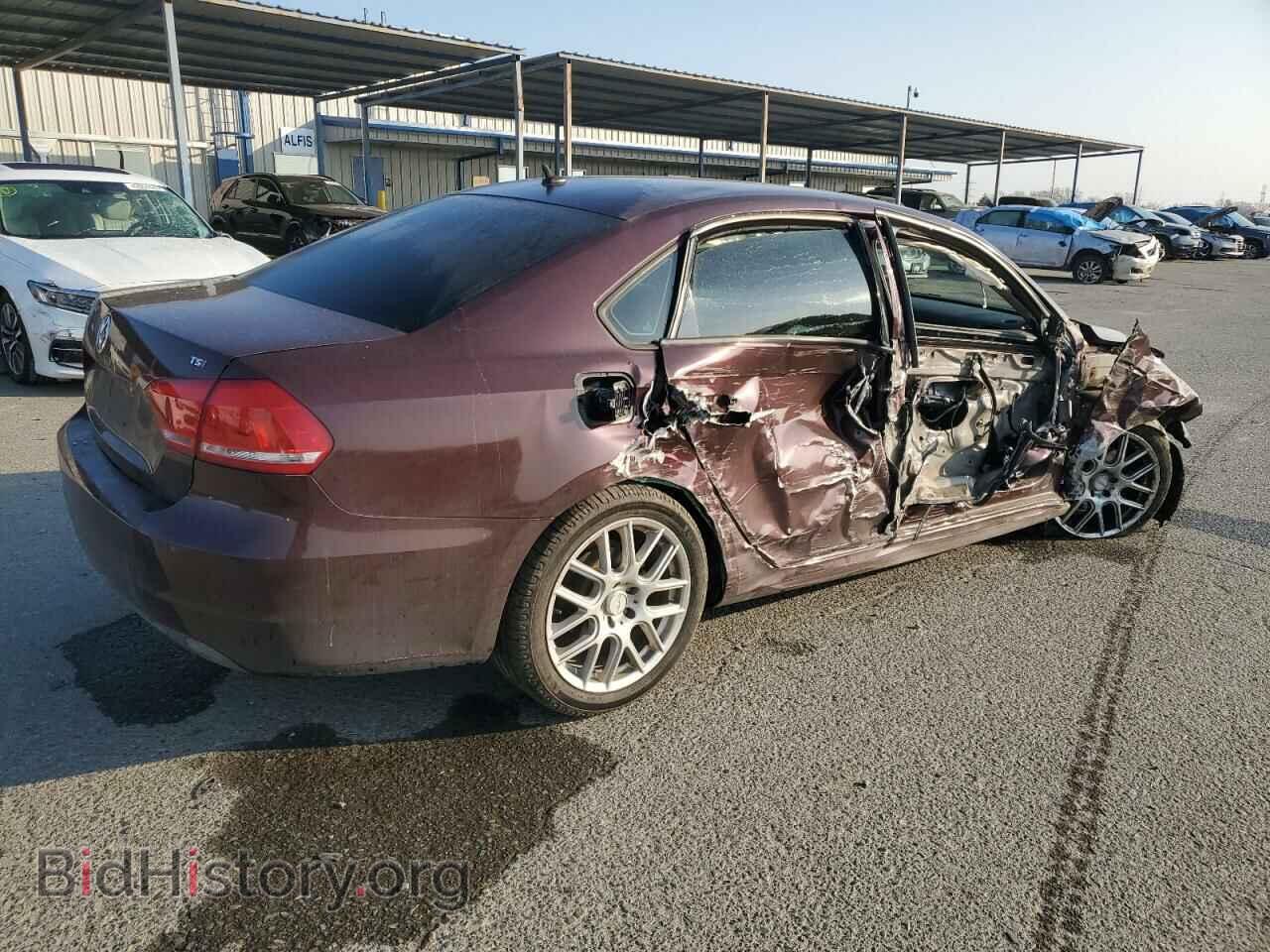 2014 VOLKSWAGEN PASSAT - VIN: 1VWAT7A36EC086320 - Фото 3