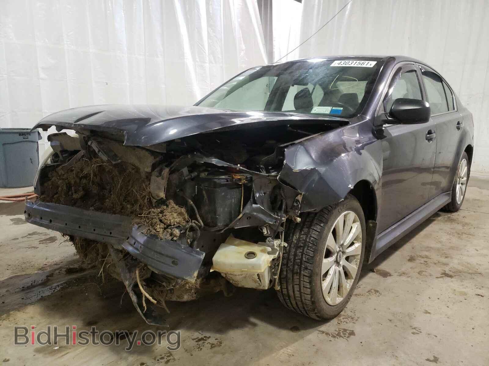 2011 SUBARU LEGACY - VIN: 4S3BMBA67B3237226 - Фото 2
