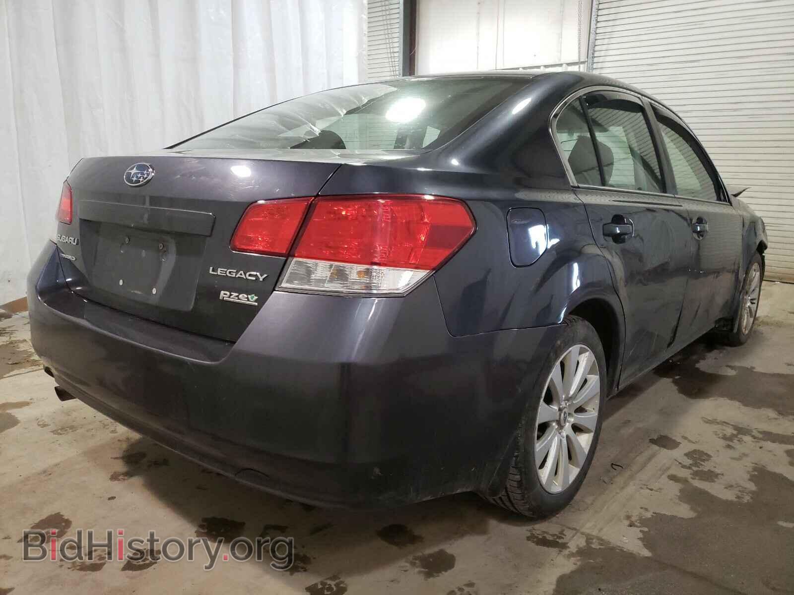 2011 SUBARU LEGACY - VIN: 4S3BMBA67B3237226 - Фото 4
