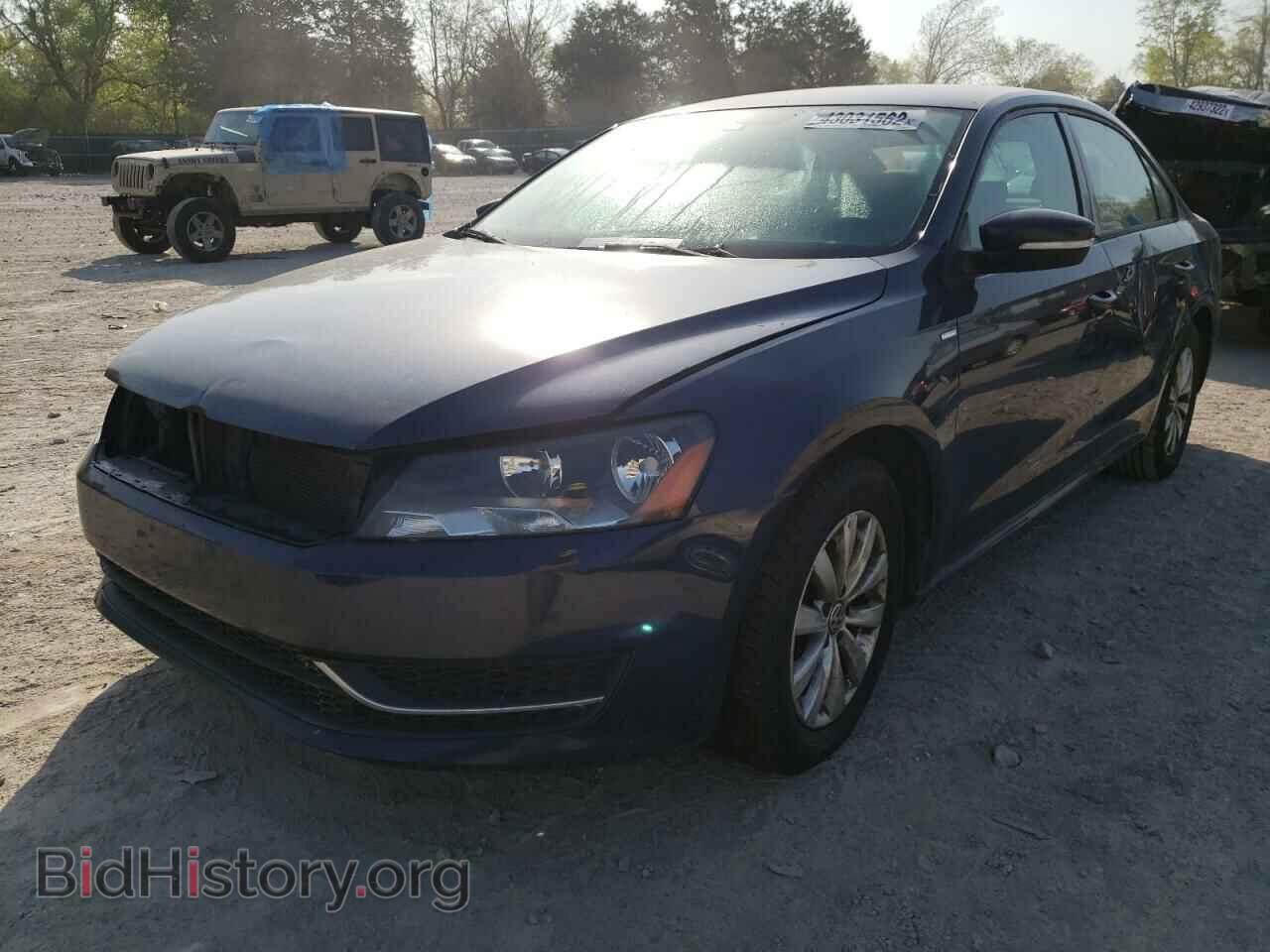 2014 VOLKSWAGEN PASSAT - VIN: 1VWAS7A38EC092011 - Фото 2