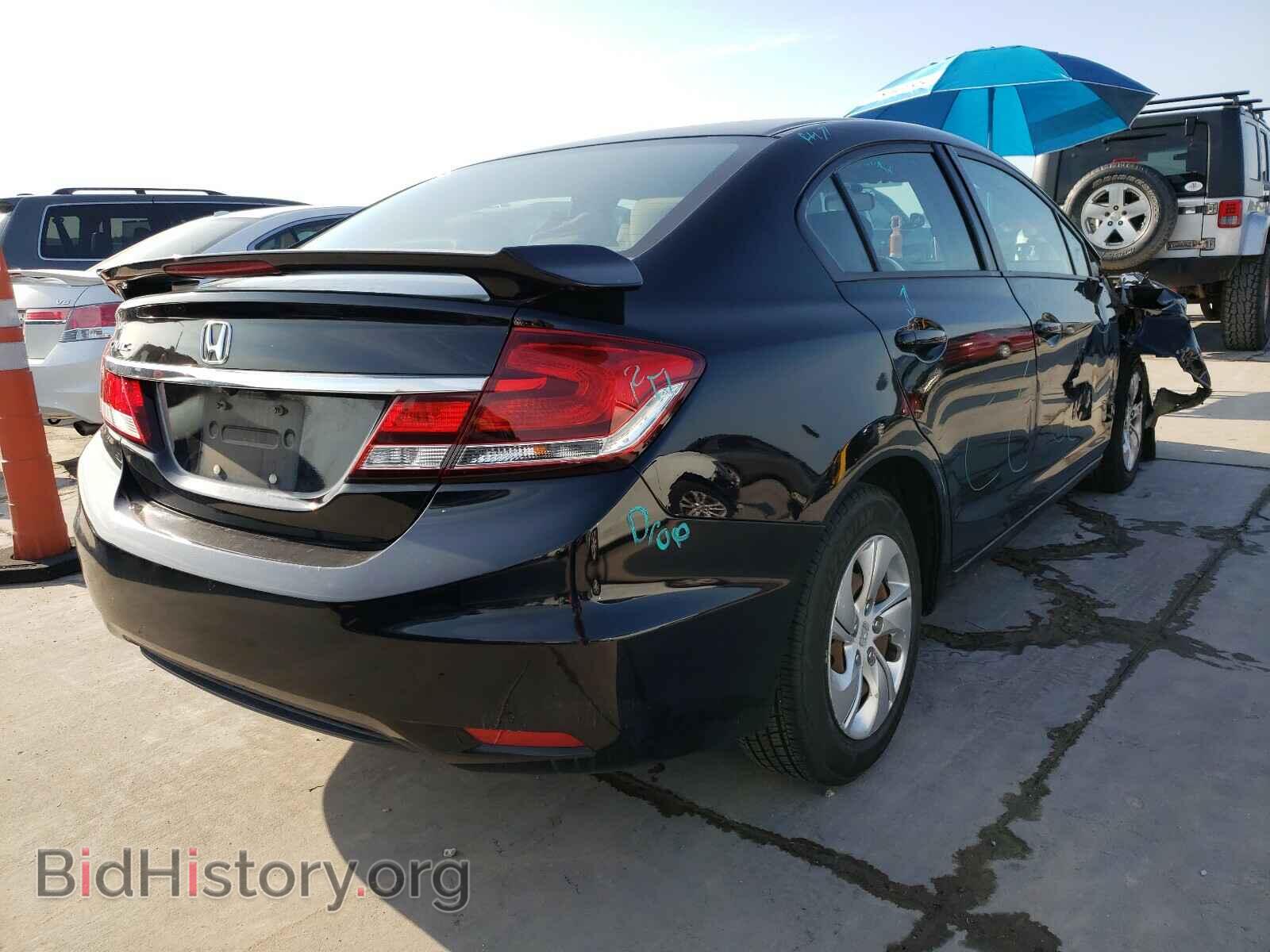2014 HONDA CIVIC - VIN: 2HGFB2F55EH525935 - Фото 4