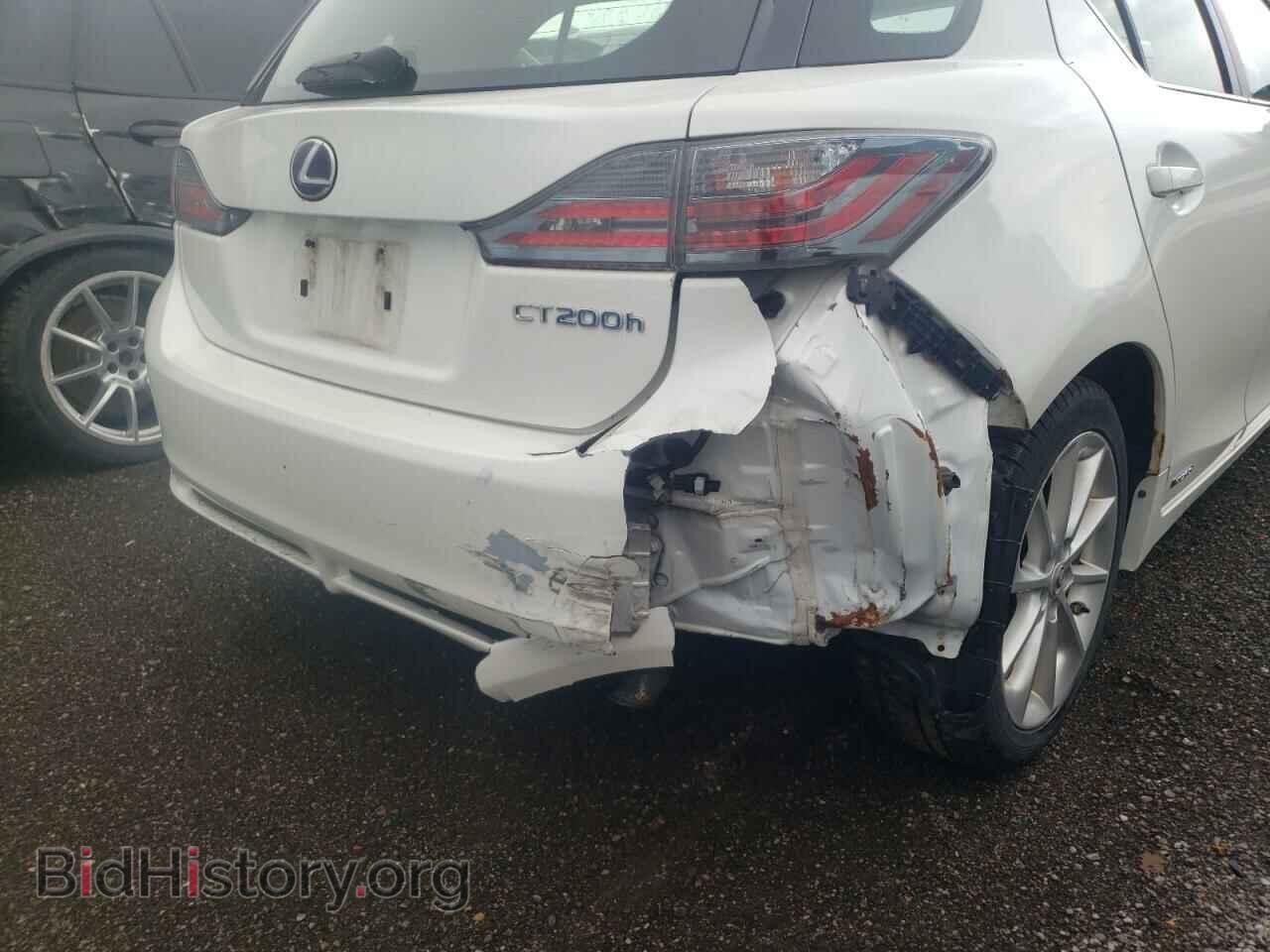 2011 LEXUS CT 200 - VIN: JTHKD5BH3B2027017 - Фото 9
