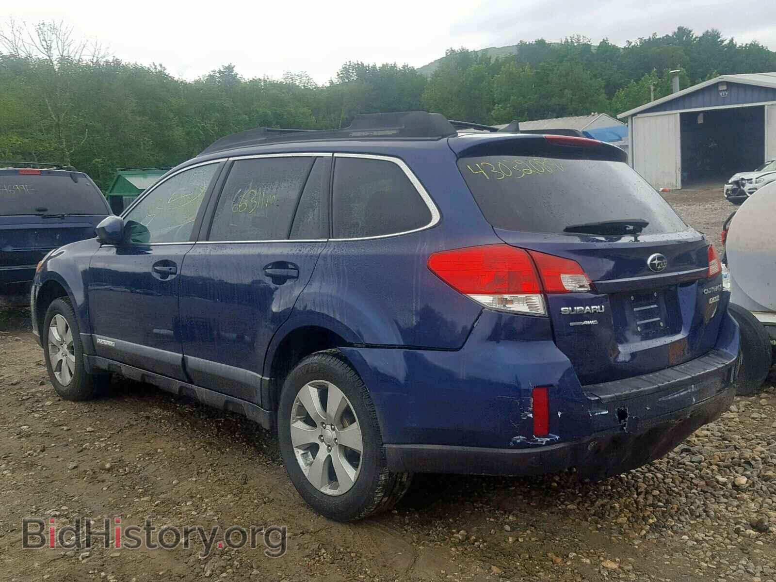 2011 SUBARU OUTBACK 2. - VIN: 4S4BRBLC6B3402084 - Фото 3