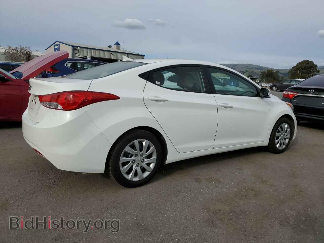 2012 HYUNDAI ELANTRA - VIN: 5NPDH4AE4CH125814 - Фото 3