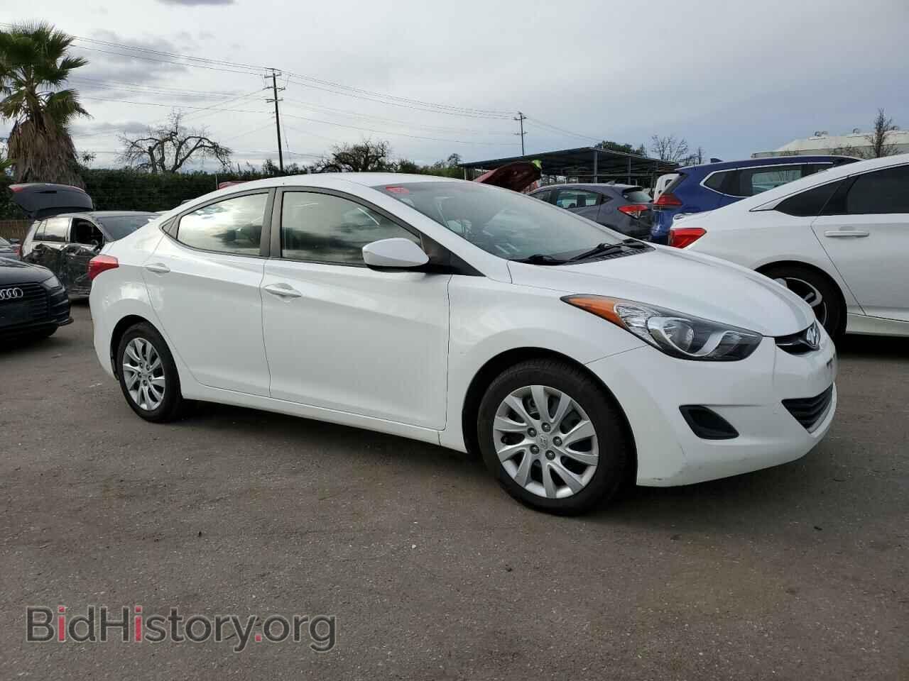 2012 HYUNDAI ELANTRA - VIN: 5NPDH4AE4CH125814 - Фото 4