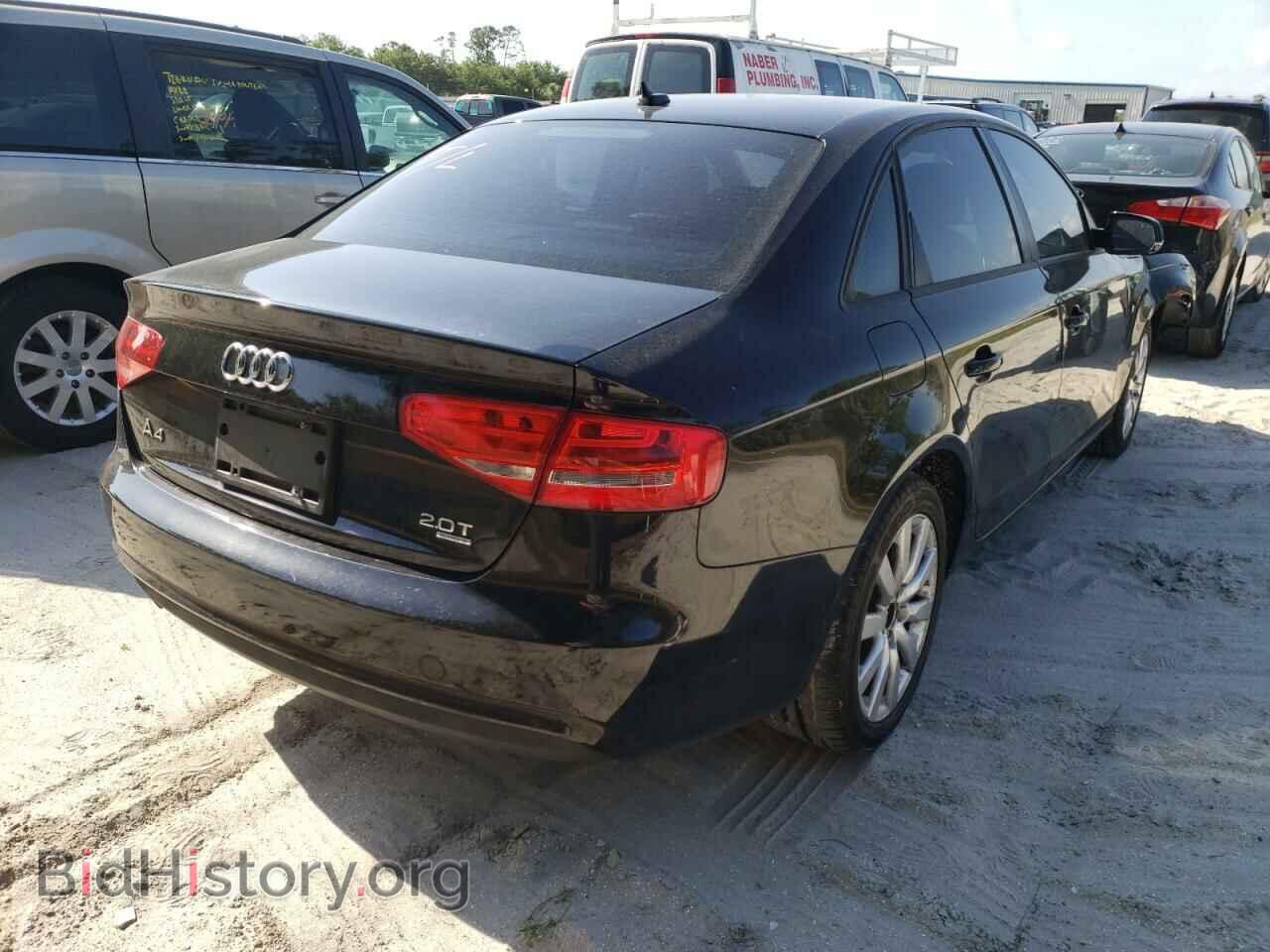 2013 AUDI A4 - VIN: WAUBFAFL6DN016143 - Photo 4