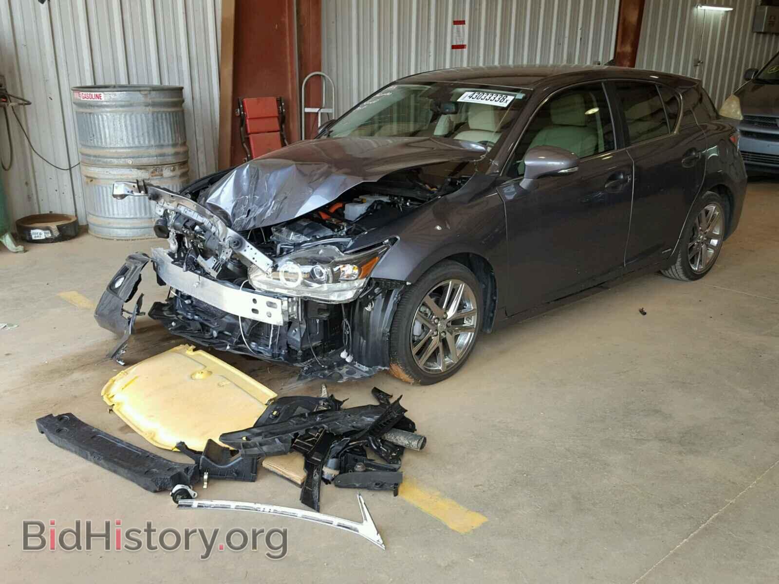 2017 LEXUS CT 200 - VIN: JTHKD5BH8H2296106 - Фото 2
