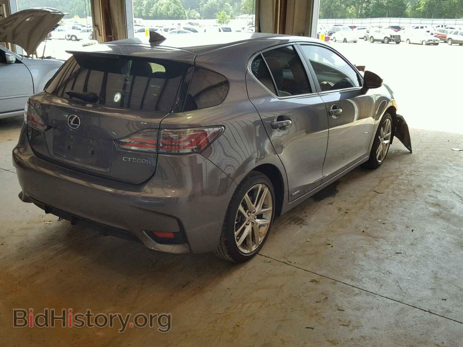 2017 LEXUS CT 200 - VIN: JTHKD5BH8H2296106 - Фото 4