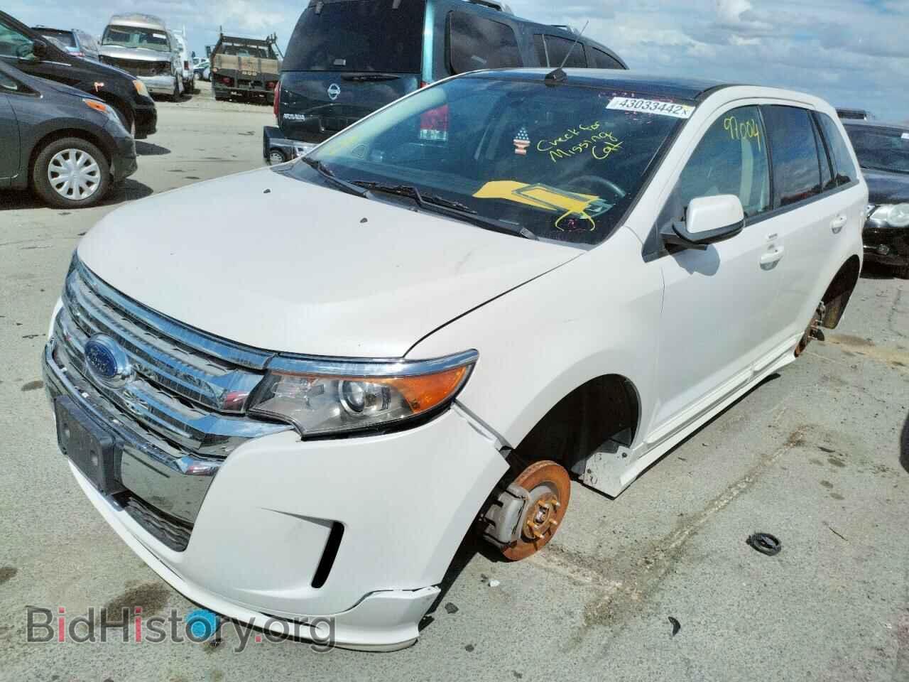 2014 FORD EDGE - VIN: 2FMDK4AK7EBB21807 - Photo 2