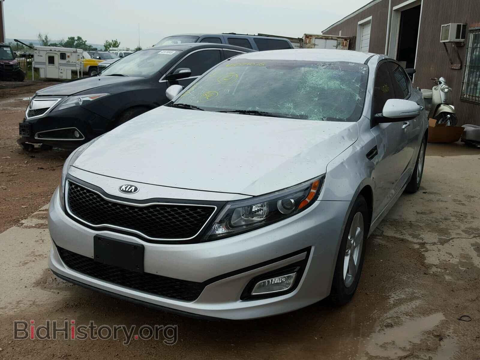 2015 KIA OPTIMA - VIN: 5XXGM4A73FG449895 - Фото 2