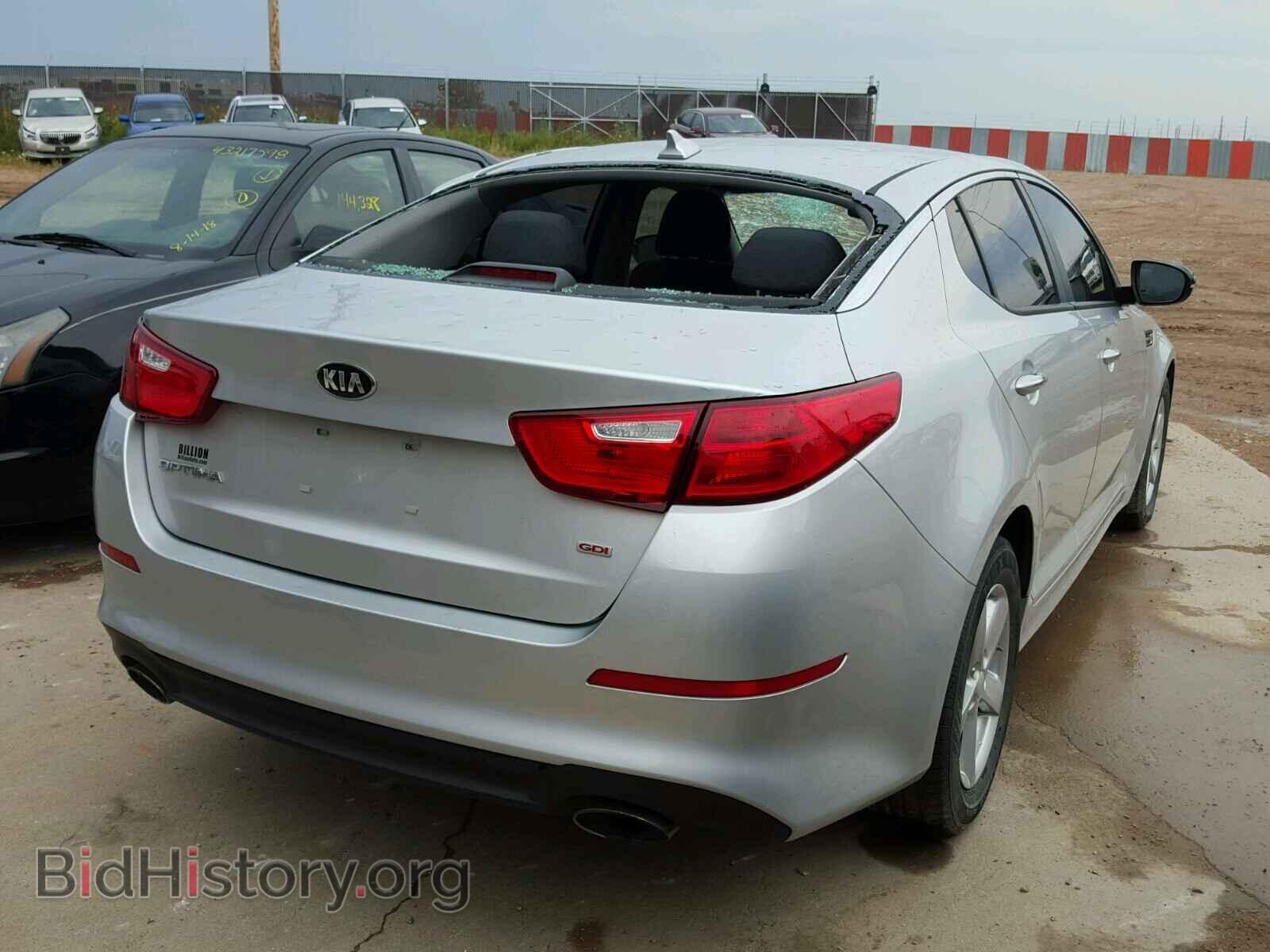2015 KIA OPTIMA - VIN: 5XXGM4A73FG449895 - Фото 4