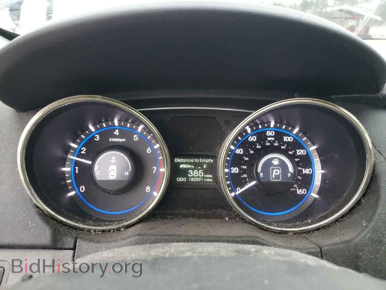 2011 HYUNDAI SONATA - VIN: 5NPEB4AC8BH296908 - Фото 9
