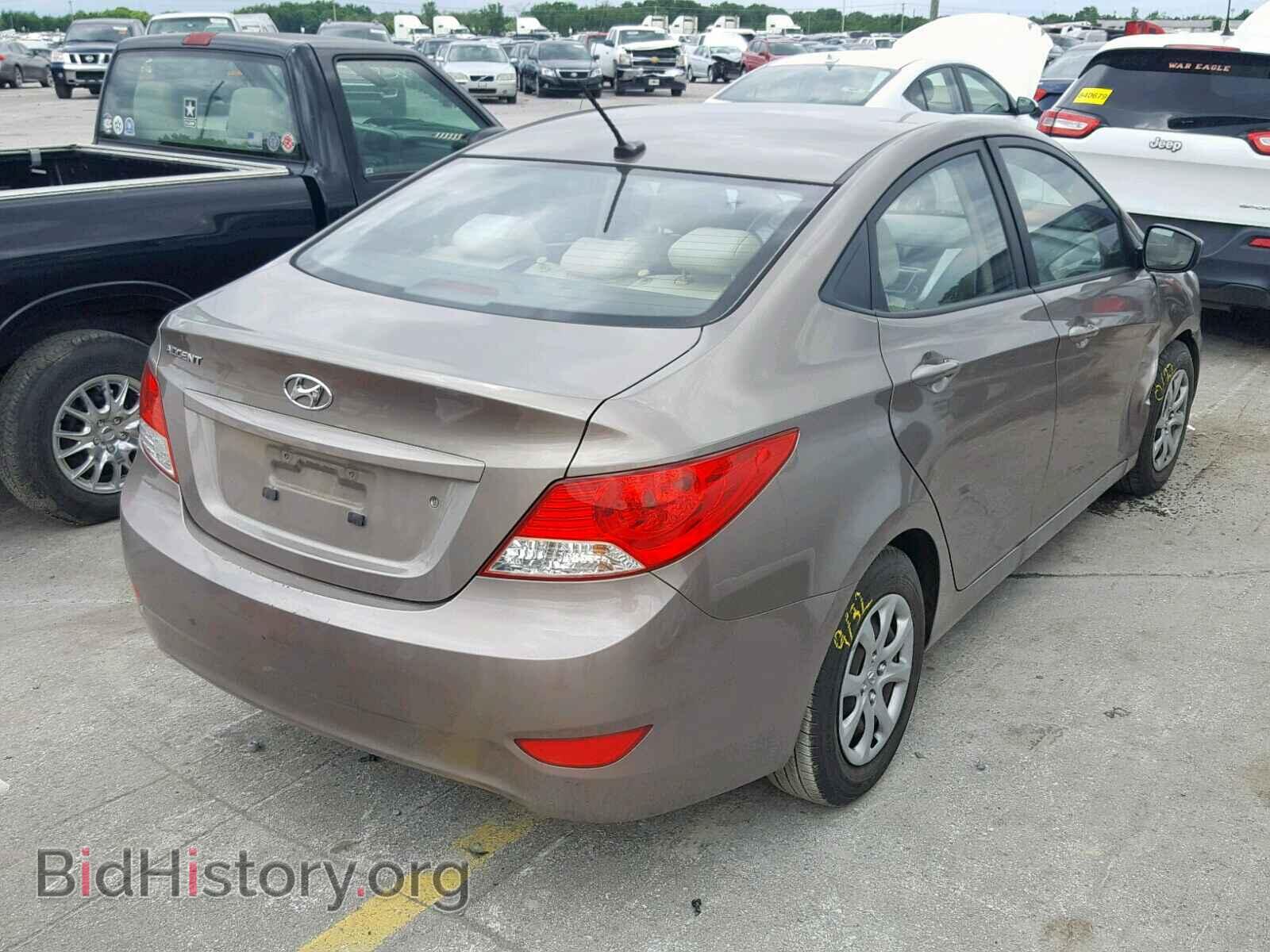 2014 HYUNDAI ACCENT - VIN: KMHCT4AE5EU630212 - Фото 4