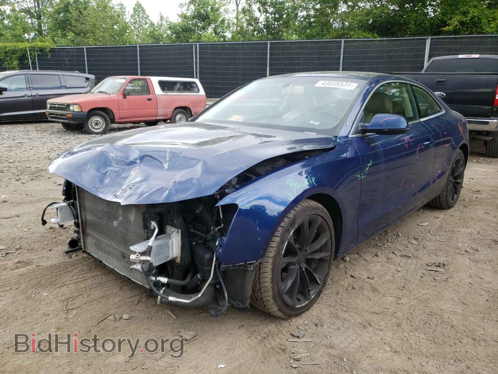 2013 AUDI A5 - VIN: WAULFAFRXDA026027 - Photo 2