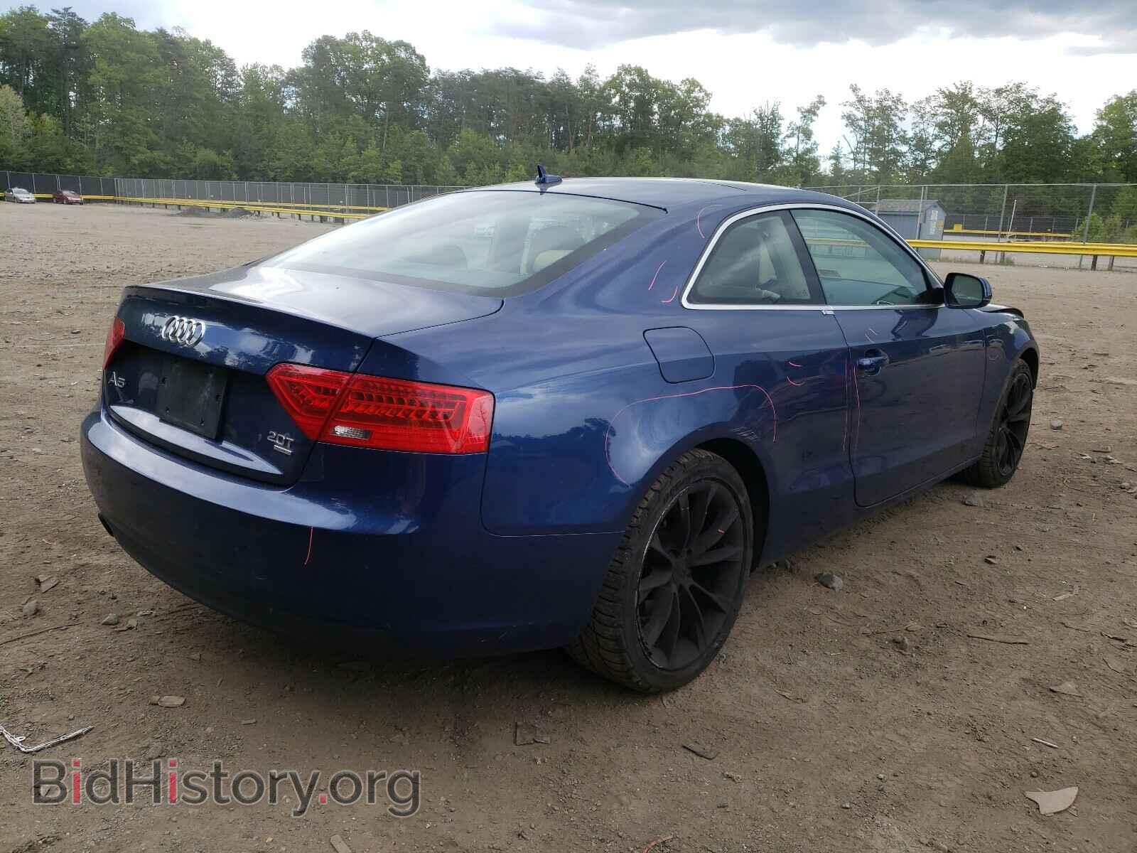 2013 AUDI A5 - VIN: WAULFAFRXDA026027 - Photo 4