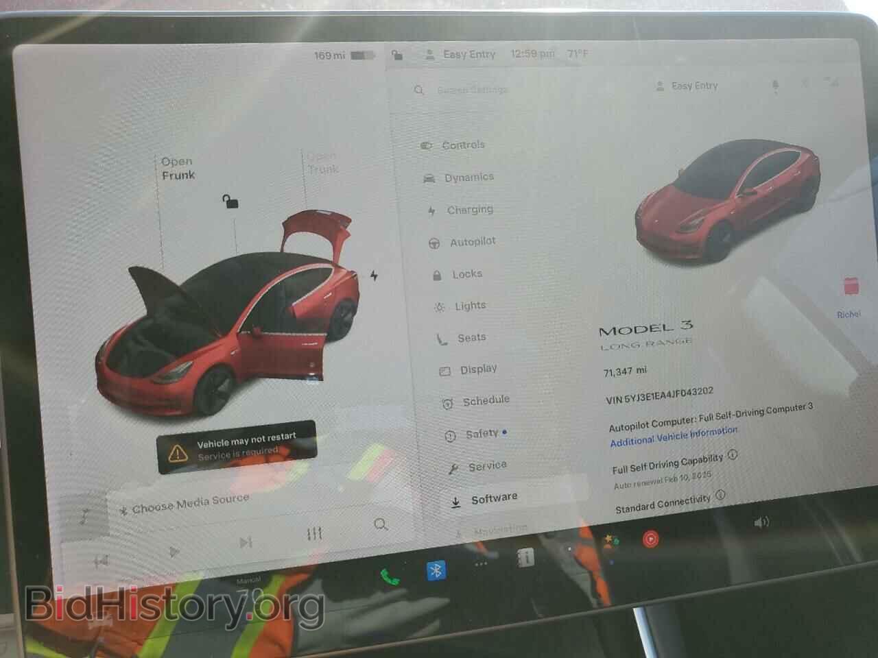 2018 TESLA MODEL 3 - VIN: 5YJ3E1EA4JF043202 - Photo 9