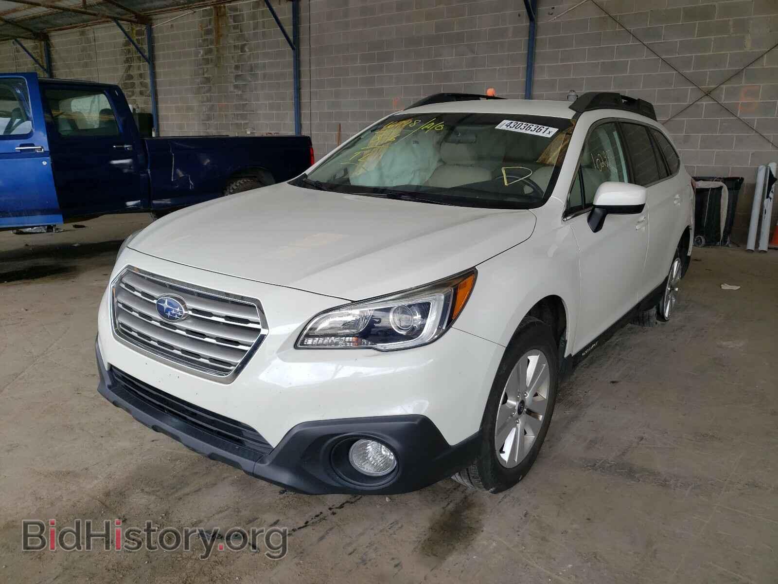 2016 SUBARU OUTBACK - VIN: 4S4BSACC4G3263272 - Фото 2