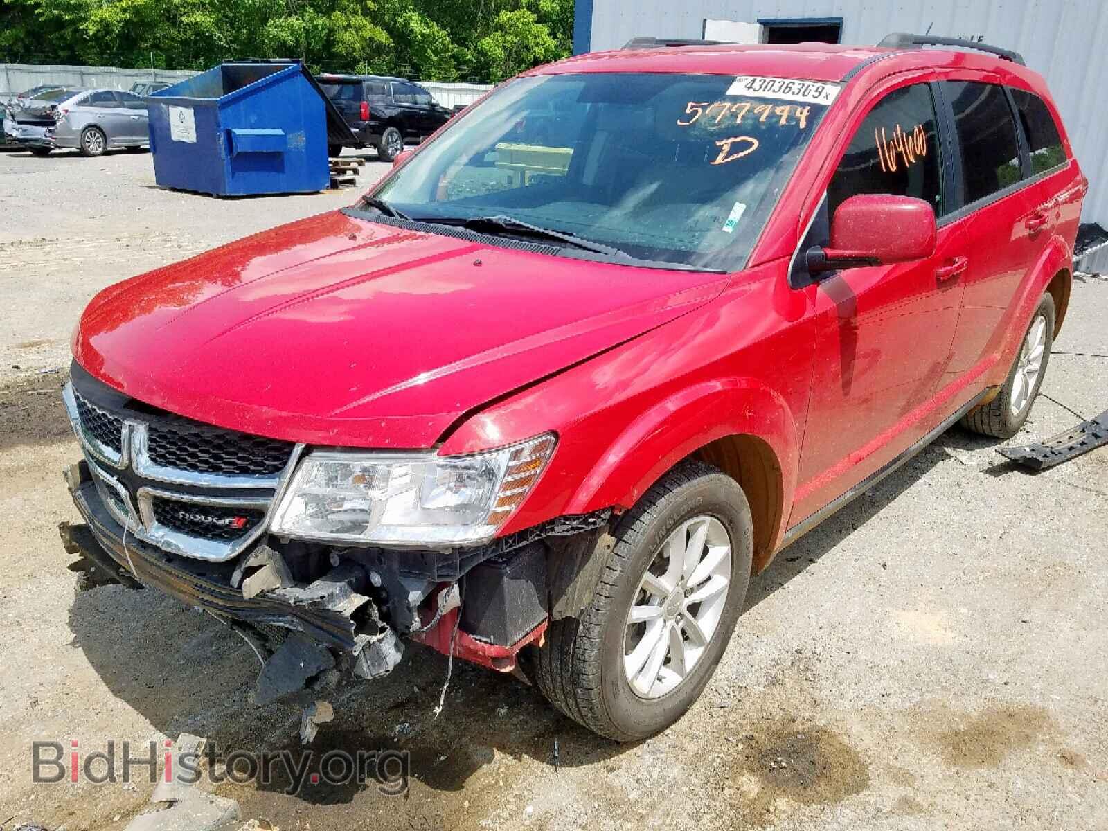 2013 DODGE JOURNEY SX - VIN: 3C4PDCBB0DT577994 - Фото 2
