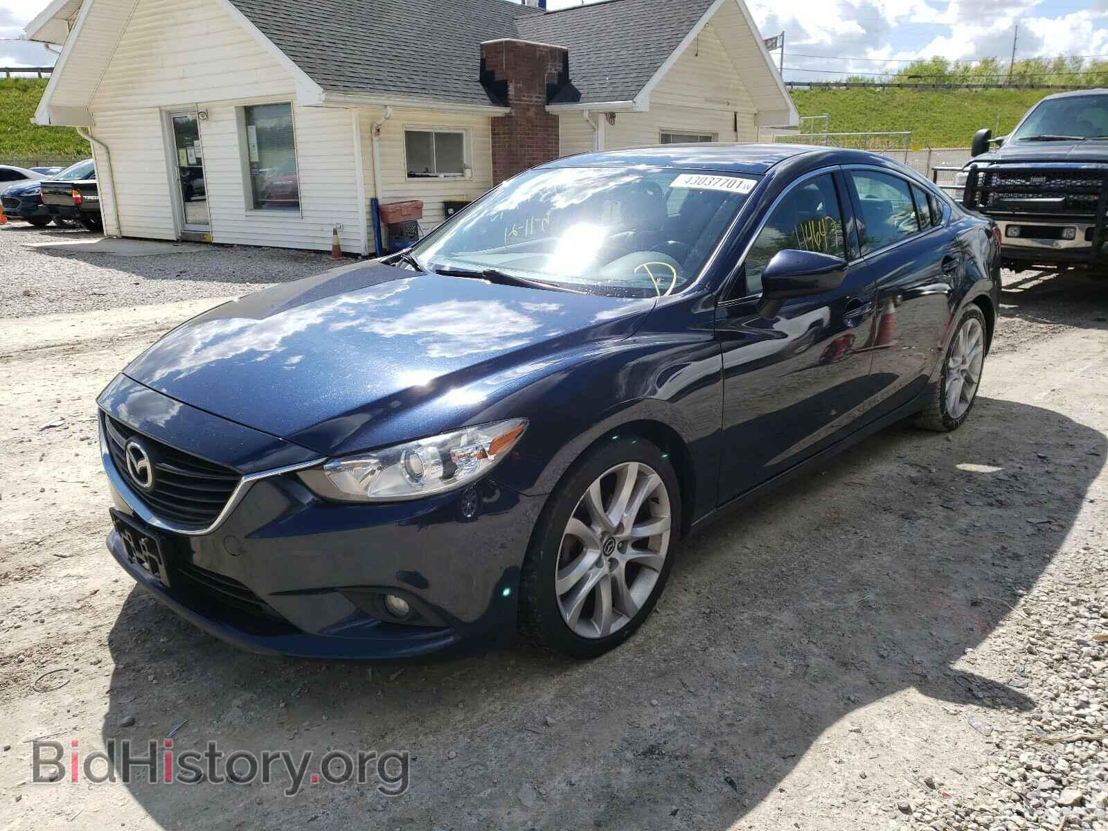 2015 MAZDA 6 - VIN: JM1GJ1V61F1177805 - Фото 2
