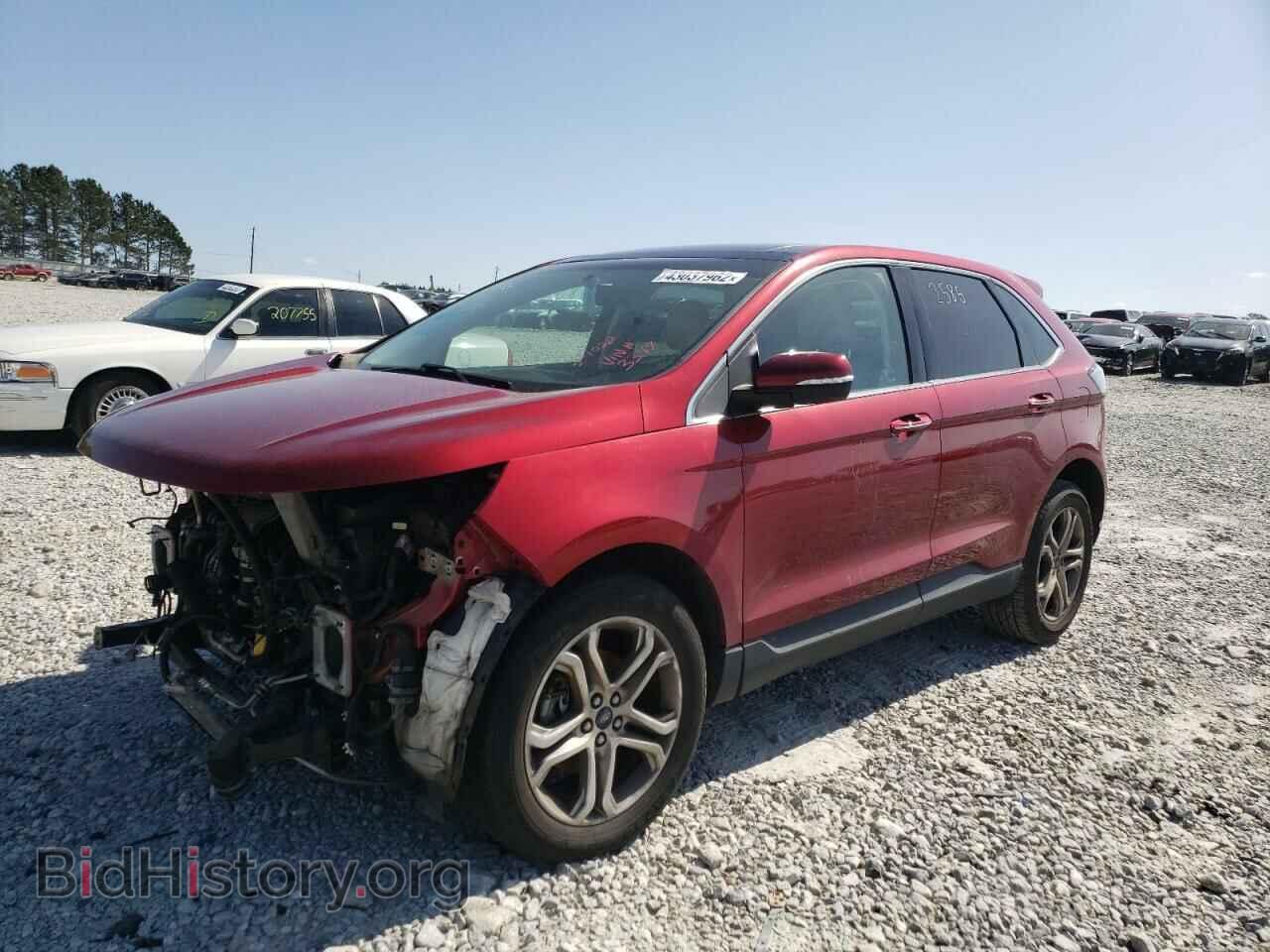 2016 FORD EDGE - VIN: 2FMPK3K98GBB83349 - Фото 2