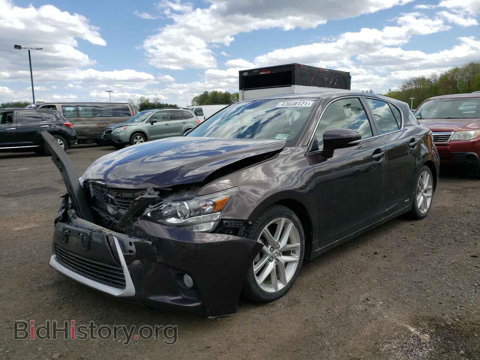 2015 LEXUS CT 200 - VIN: JTHKD5BH8F2240938 - Фото 2