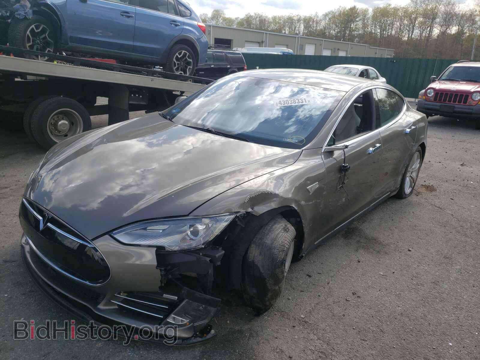 2015 TESLA MODEL S - VIN: 5YJSA1E20FF115942 - Фото 2