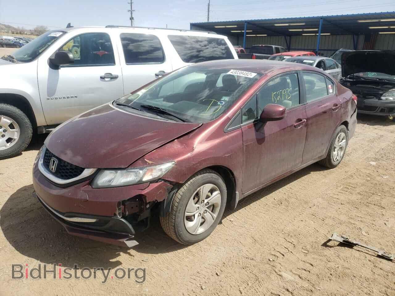 2013 HONDA CIVIC - VIN: 19XFB2F53DE002132 - Фото 2