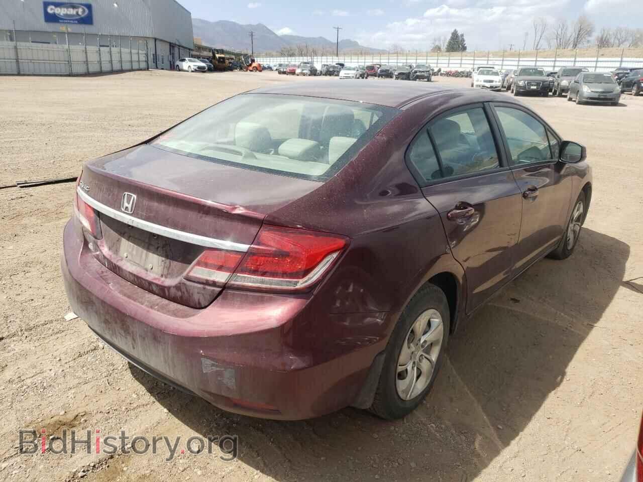 2013 HONDA CIVIC - VIN: 19XFB2F53DE002132 - Фото 4