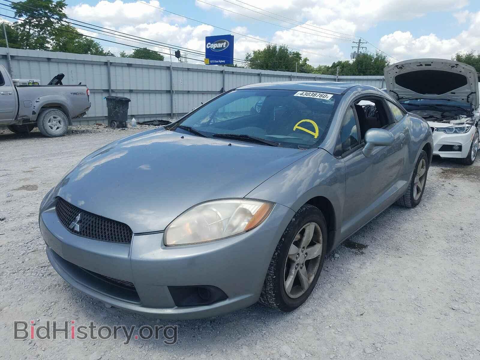 2009 MITSUBISHI ECLIPSE - VIN: 4A3AK24F89E012550 - Фото 2
